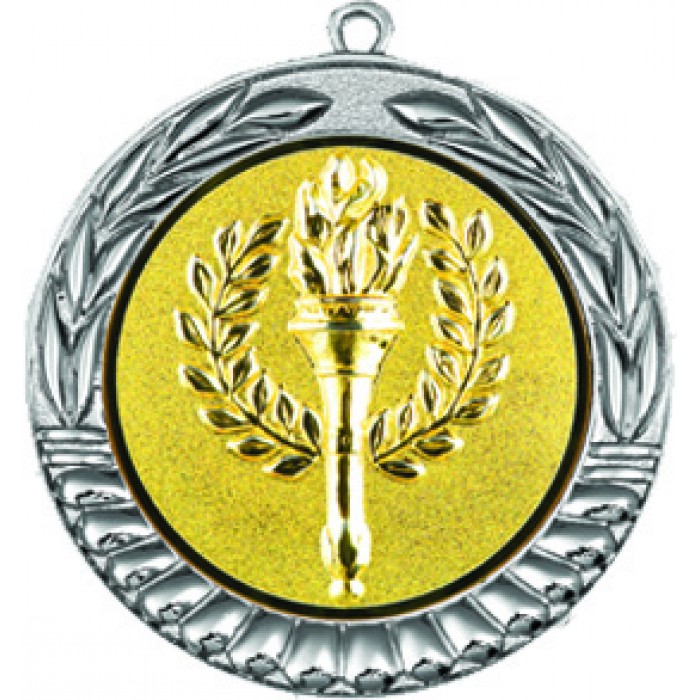 VICTORY MEDAL - CHOOSE YOUR OWN CENTRE 70MM X 2MM  - SILVER